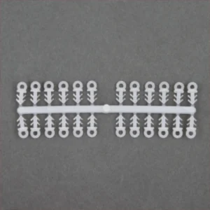 24 transparente Aufhängeösen zum Einstecken in Ostereier