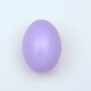 Uni-Farbene Ostereier (60 mm) – Zartes Flieder für Romantische Frühlingsgrüße