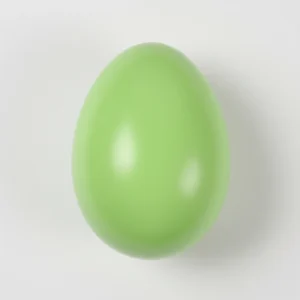 XXL Riesen Osterei (24 cm) – Klassisches Grün für Natürliche Akzente