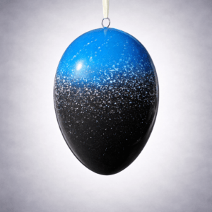 Galaxy XXL Osterei- 24cm Universum Design blau/Schwarz