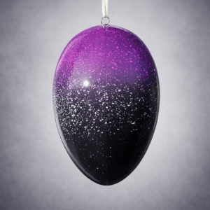 Galaxy XXL Osterei- 24cm Universum Design Pink/Schwarz