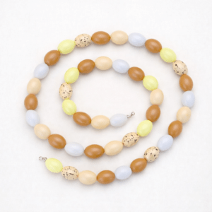 Ostereiergirlande- 2m lang- naturfarbig